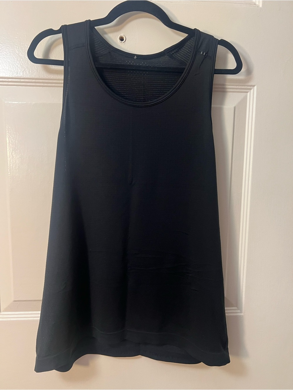 lululemon athletica Black Performance Tank with Mesh Back